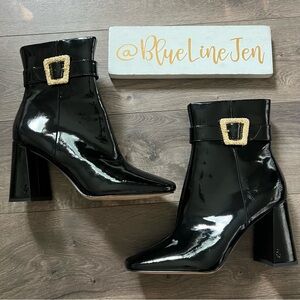 Sam Edelman Corinne Buckle Dress Boots NWOT